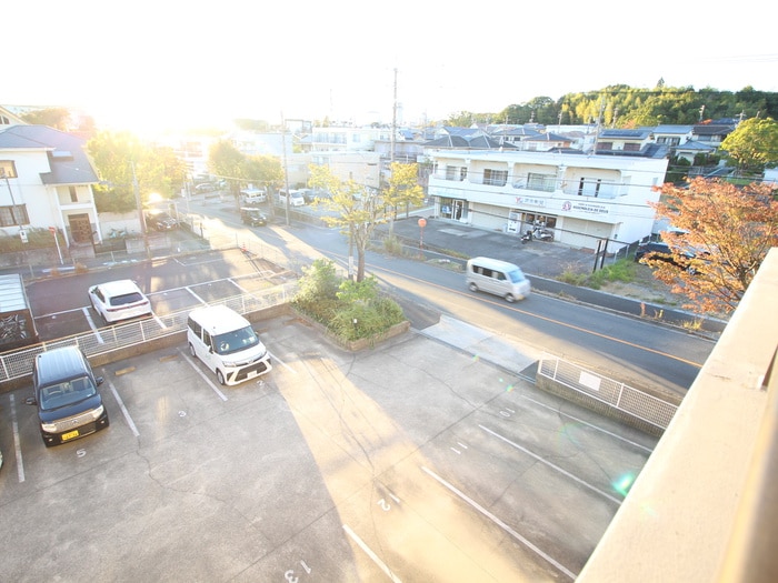 室内からの展望 カサブランカ二村台