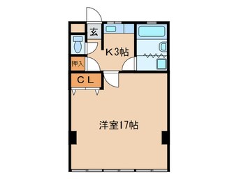 間取図 西春オカマンション