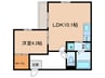 GRACE　HILLs　Ⅱ 1LDKの間取り