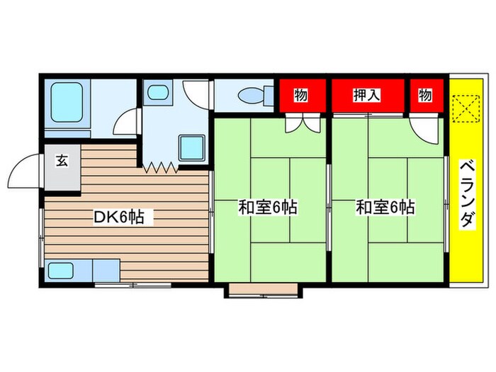 間取り図 エトワール栄
