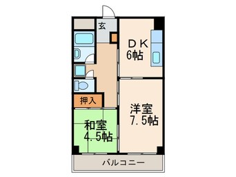 間取図 めぞん平成