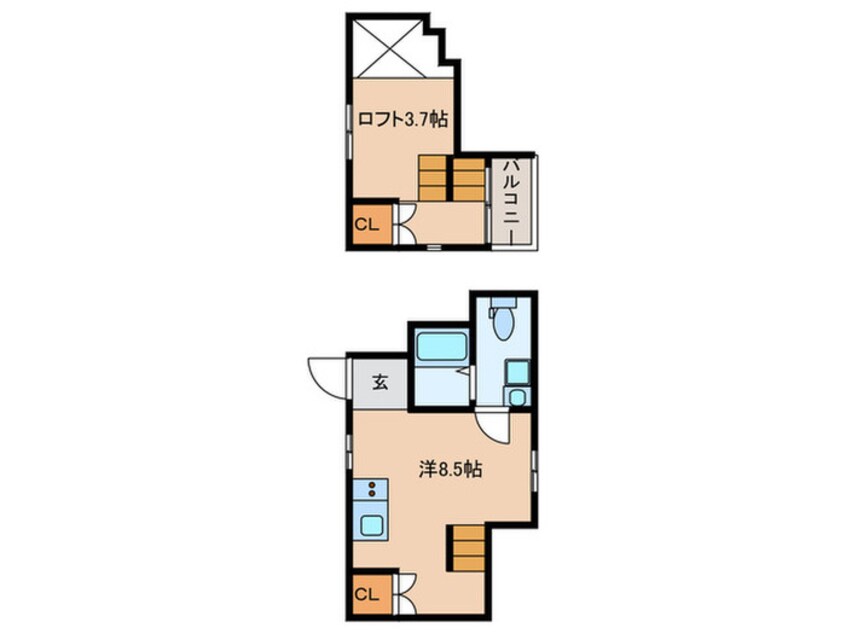 間取図 Ｖｅｎｕｓ‐Ⅲ