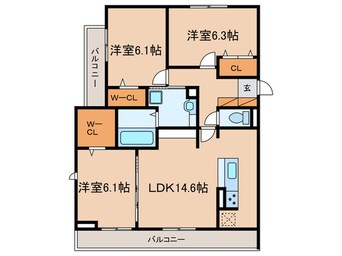 間取図 アベニール