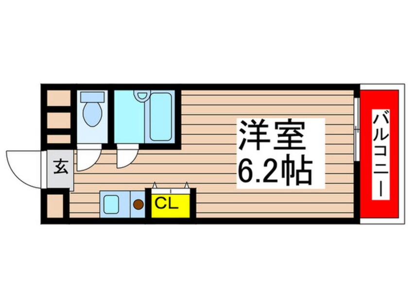 間取図 ミスタ－ワシントンビル