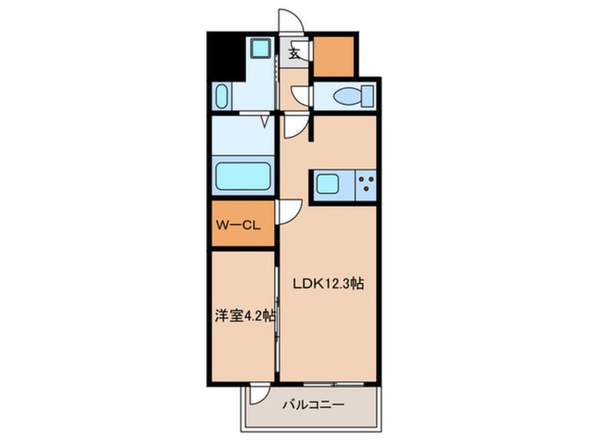 間取図 仮）中村区大門町マンション