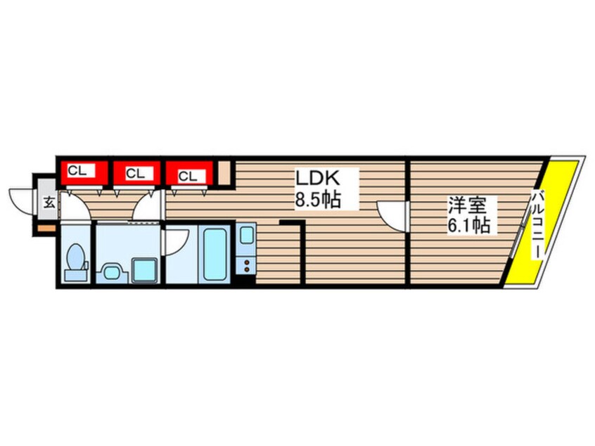 間取図 PHOENIX KANAYAMA