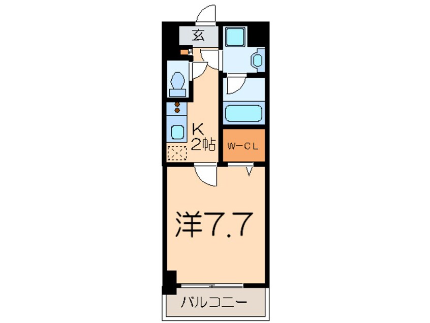 間取図 ソレア－ド