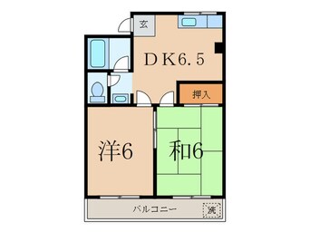 間取図 兼たかマンション