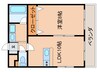 リシェ－ル正保 1LDKの間取り