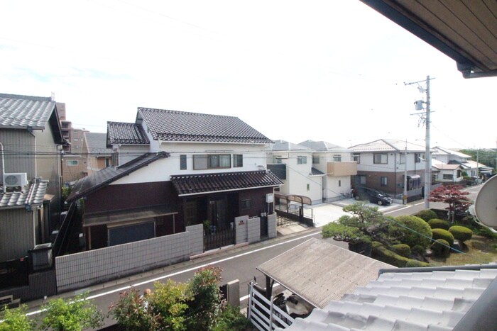 室内からの展望 八剱町下池田貸家