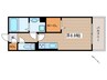 GRAND　D-ROOM呼続 1Rの間取り