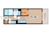 GRAND　D-ROOM呼続 1Rの間取り