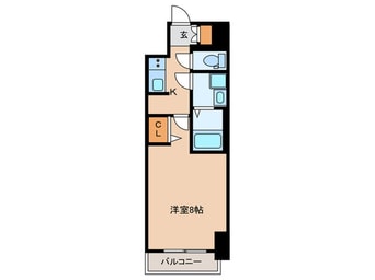 間取図 メイクス名駅太閤（401）