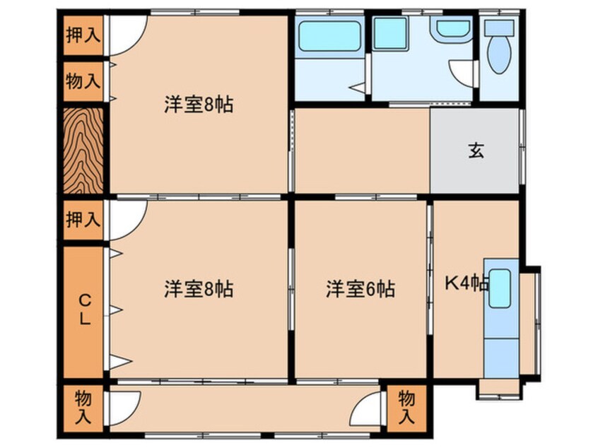 間取図 大原町戸建