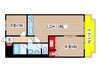 THE　FIRST平針 2LDKの間取り