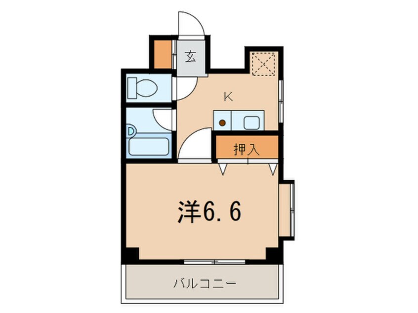 間取図 コ－ポ社台