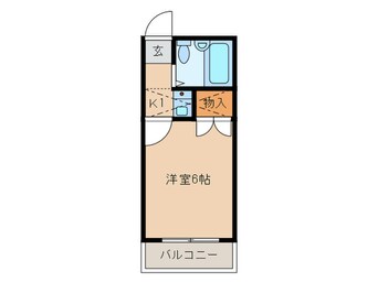 間取図 カーサ栄生