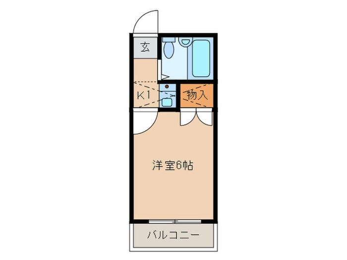 間取り図 カーサ栄生