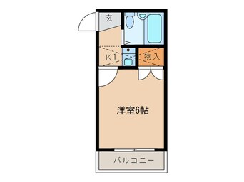 間取図 カーサ栄生