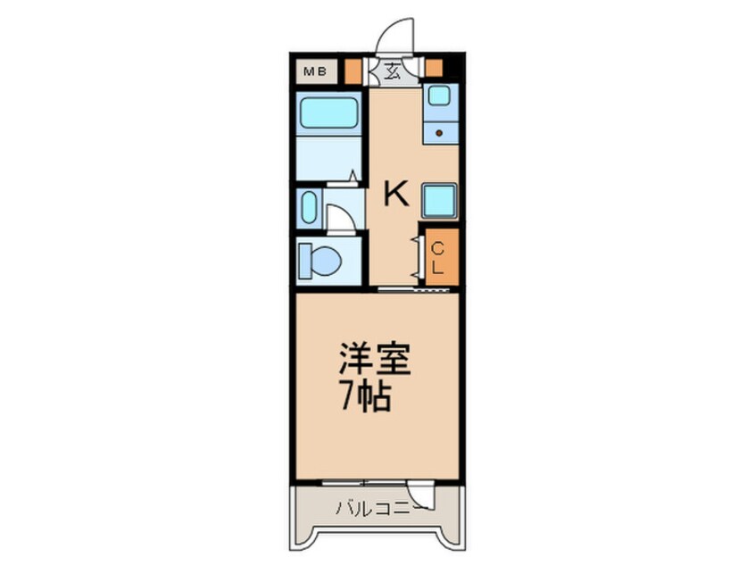 間取図 巌ビル丸山