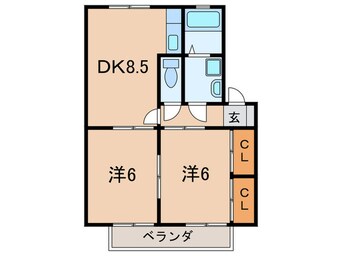 間取図 センチュリーパークＡ