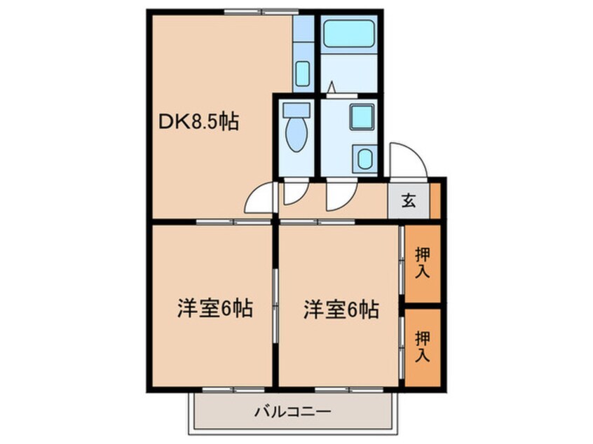 間取図 センチュリーパークＡ