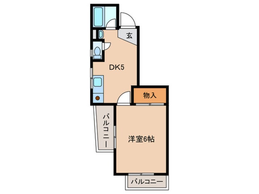 間取図 サンシティ南明