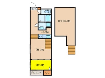 間取図 ハーモニーテラス堀田