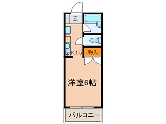 間取図 三恵ハイツ