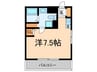 アスク正木 1Rの間取り