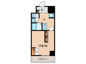 間取図 レオパレスＦｌａｔ新栄