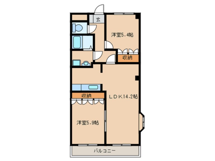 間取図 聖心町の館