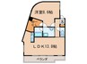 シャルマン高社 1LDKの間取り