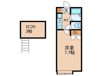 間取図 シェリールミニ　Ｃ棟