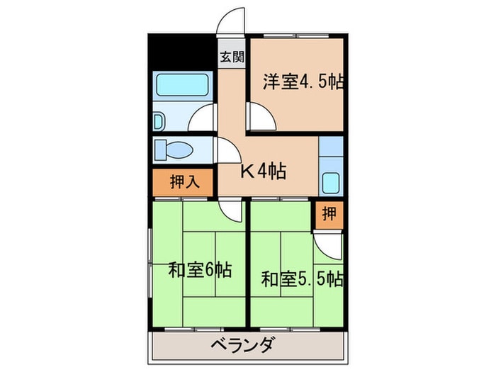 間取り図 ヴィラ・ノバク