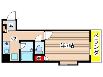 間取図 ＰＲＯＸＹＳＱＵＡＲＥ植田西