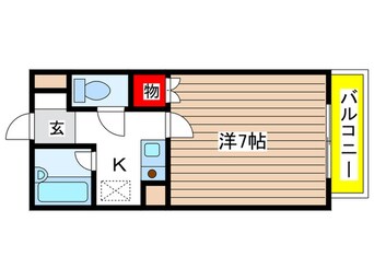 間取図 ＰＲＯＸＹＳＱＵＡＲＥ植田西