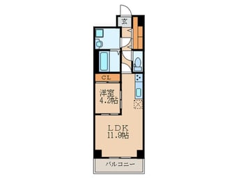 間取図 ＧＲＡＮＤＵＫＥ大曽根
