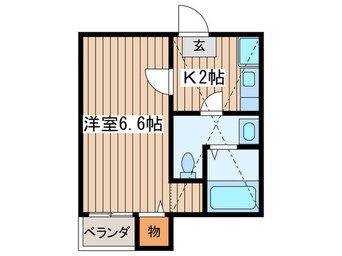 間取図 ｓｔａｇｅ本星崎