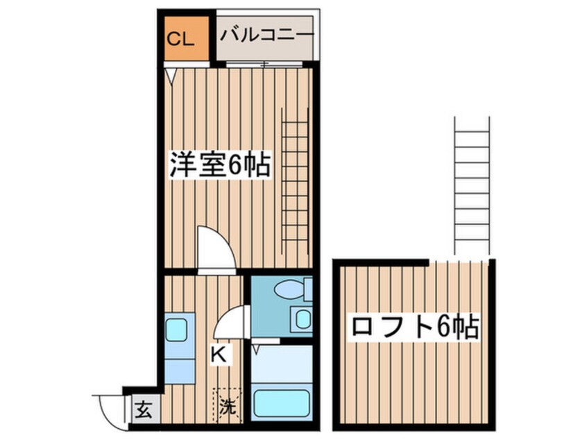 間取図 ｓｔａｇｅ本星崎