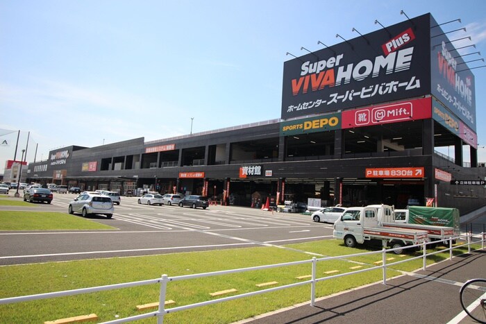 ビバホーム(電気量販店/ホームセンター)まで850m アルバーノ大江Ｂ棟