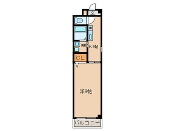 間取図 クレア－ル六名本町