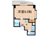 シティライフ本郷北 1Kの間取り