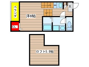 間取図 ハーモニーテラス元八事Ⅱ