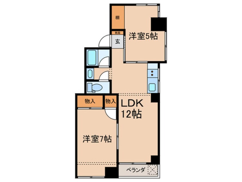 間取図 日比野マンション