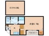 ESPACIO今池 1Kの間取り