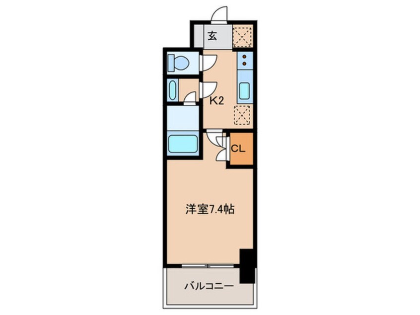 間取図 グランハイム山手通