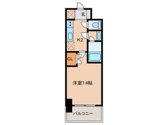 間取図 グランハイム山手通