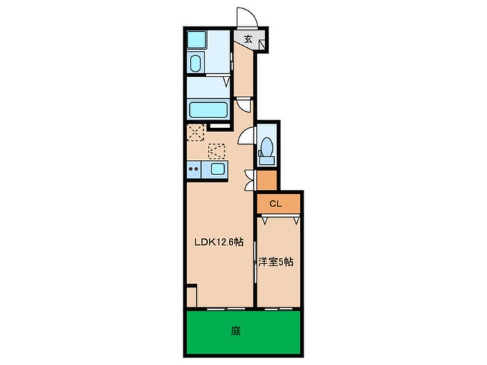 間取り図 アンレーヴ浄心