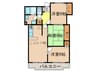 振甫ニューコーポ 3LDKの間取り